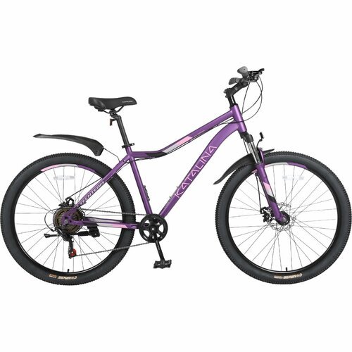 Велосипед TECH TEAM KATALINA 27.5'х17' фиолетовый 2023 NN010467 NN010467