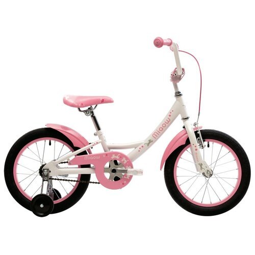 Велосипед Pride Miaow (2019), Цвет белый/розовый