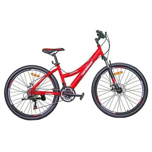 Велосипед 26' Nameless S6000D, красный/белый, 15'