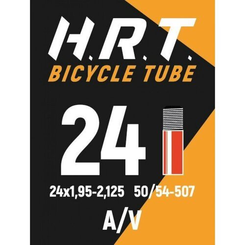 Камера велосипедная H.R.T. 24x1,95-2,125, автониппель 35мм