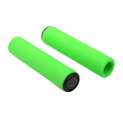 Ручки на руль AGR Silicone Elite 130 мм неоново-зеленые (силикон) AUTHOR, 33402032
