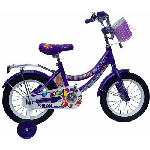 Велосипед 14 ZIGZAG FORIS фиолетовый