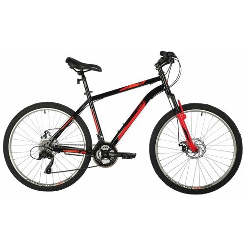 Велосипед FOXX 26' AZTEC D красный, сталь, размер