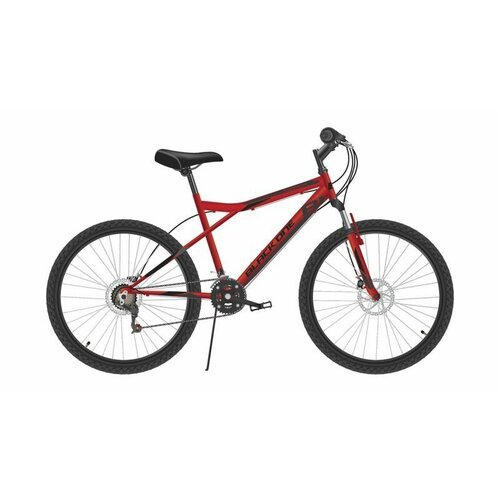 Велосипед Black One Element 26 D красный/серый/черный 20'(2021)