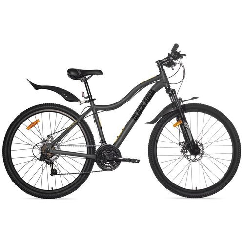 Велосипед BLACK AQUA Cross 2781 D matt 27,5 (тёмно-серый) 2022г