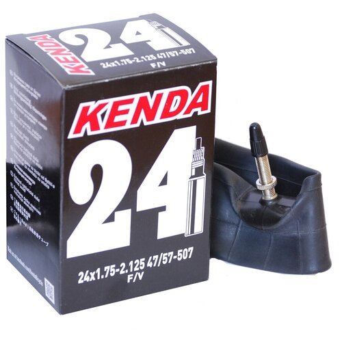 Камера велосипедная 24' Presta 1,75х2,125 (47/57-507). KENDA