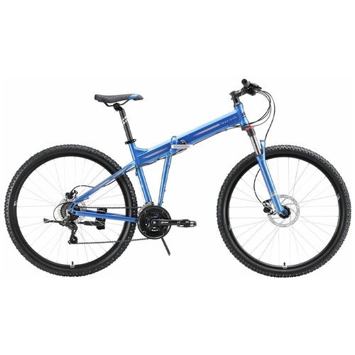 Велосипед Stark Cobra 29.2 HD (2023) 18' синий/серебристый/черный