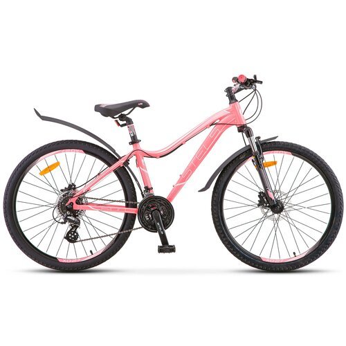 Горный (MTB) велосипед STELS Miss 6100 D 26 V010 (2021) светло-красный 17' (требует финальной сборки)