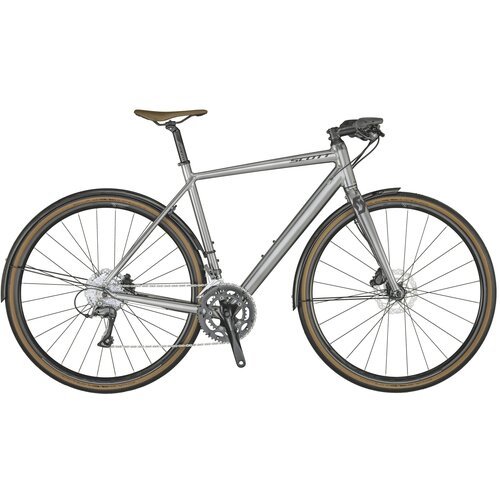 Дорожный велосипед SCOTT METRIX 30 EQ 2021 Серебристый 54см (M)