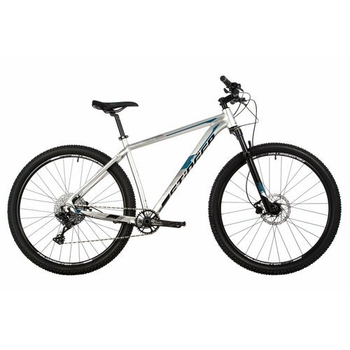 Велосипед Stinger Reload Std 29' (2023) (Велосипед STINGER 29' RELOAD STD серебристый, алюминий, размер 18')