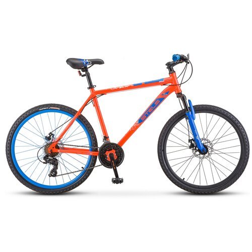 Велосипед горный STELS Navigator-500 D 26' рама 20' F020 Модельный год 2022 красный/синий