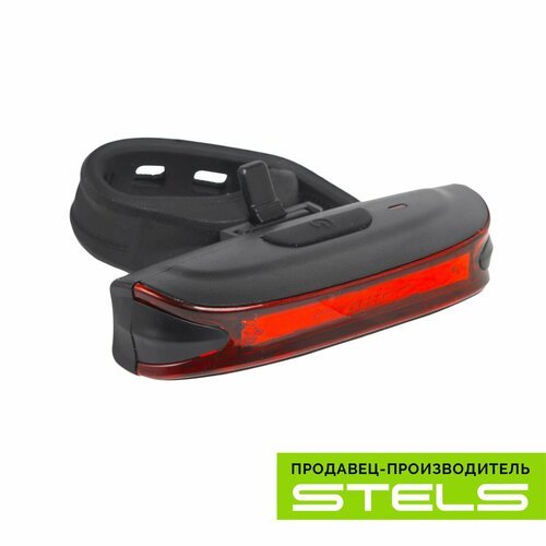 Задний фонарь для велосипеда STELS JY-6018T, 20 светодиодов, 3 режима, красно-чёрный NEW (item:010)