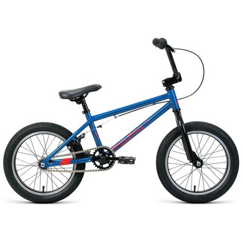Велосипед FORWARD ZIGZAG 16 (16' 1 ск. рост. 15.3') 2022, синий/оранжевый, RBK22FW16085