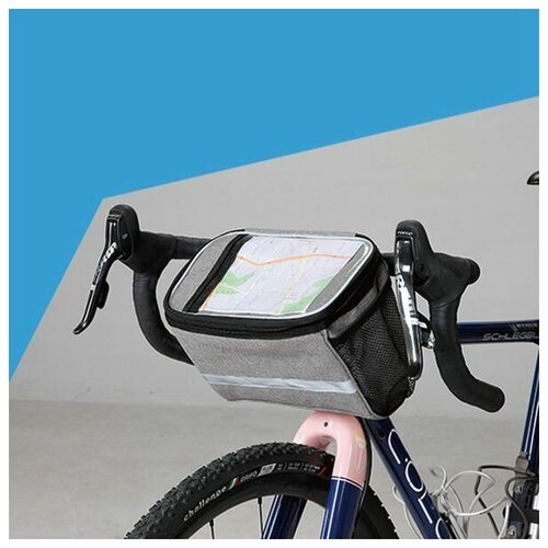 Велосумка для телефона, планшета на руль Sahoo 11002 термосумка для велосипеда 2 л