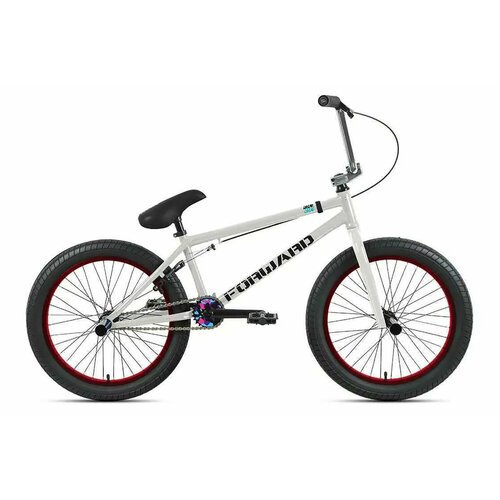 BMX велосипед Forward Zigzag 20 (2022) белый 20.75'