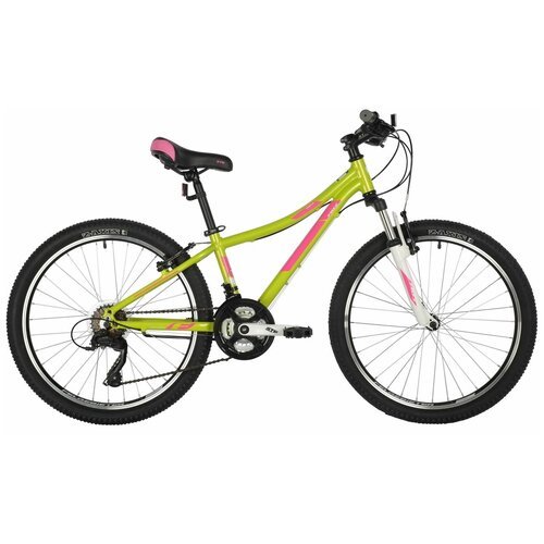 Велосипед FOXX 24' 'Camellia', зеленый, размер рамы 12'