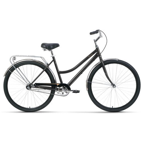 Велосипед FORWARD TALICA 28 3.0, колесо 28'', рост 19'', сезон 2021-2022, черный/бронзовый