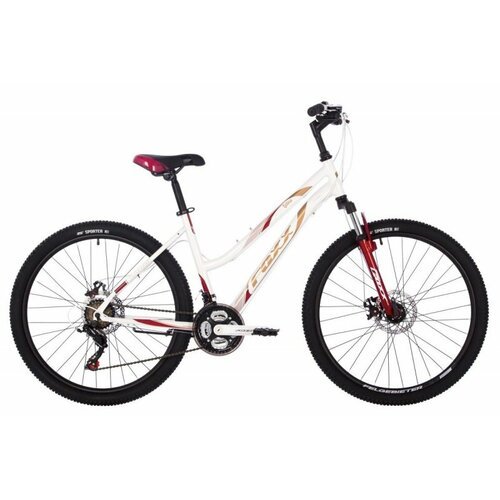Велосипед 26 Foxx LATINA D (DISK) (18-ск.) Белый (рама 19) WH4