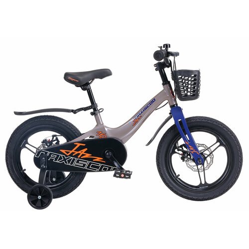 Детский велосипед Maxiscoo Jazz Pro 16' (2024) 16 Бежевый (100-120 см)