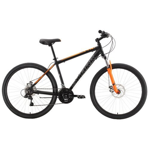Горный (MTB) велосипед STARK Tank 27.1 D (2022) черный/оранжевый 20' (требует финальной сборки)