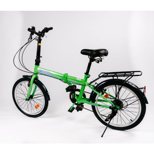 Велосипед двухколесный складной PX042 мятно-зеленый