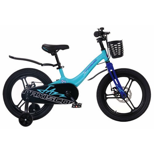Детский велосипед Maxiscoo Jazz Pro 18' (2024) 18 Бирюзовый (115-130 см)