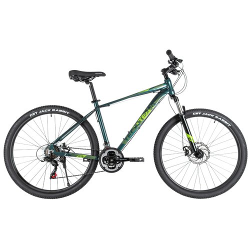 Горный велосипед TechTeam Neon 27.5 disc (2023) рама 18, зеленый (NN007758)