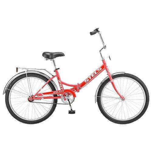 Городской велосипед STELS Pilot 710 24 Z010 (2018) красный 16' (требует финальной сборки)