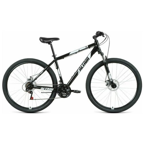 Велосипед ALTAIR 29 Disc (2021), горный (взрослый), рама 17', колеса 29', черный/серебристый, 14.5кг [rbkt1m39gk01]
