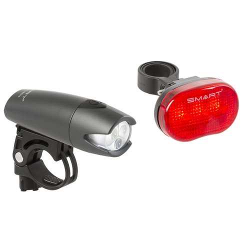 Фара и фонарь велосипедные SMART NICHIA с батареями
