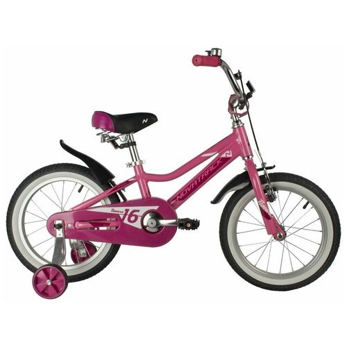 Велосипед детский Novatrack NOVARA 16' 9,5' розовый 165ANOVARA. PN22 2022