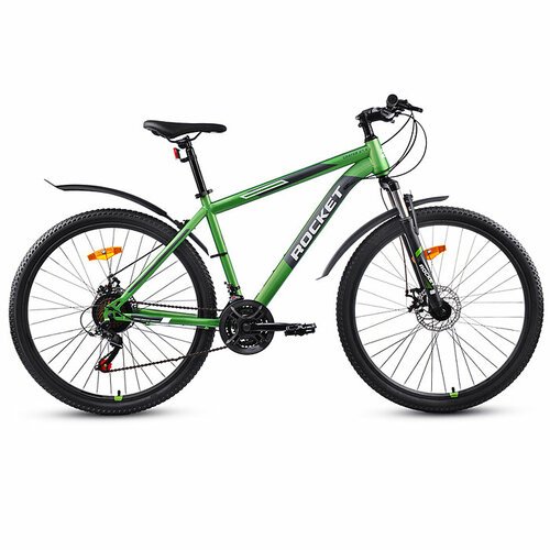 Велосипед 27,5' Rocket Crater 27,5, цвет зеленый, размер 18'