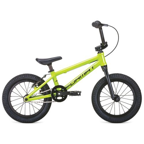 Городской велосипед Format Kids BMX 14 (2021) жёлтый 7' (требует финальной сборки)