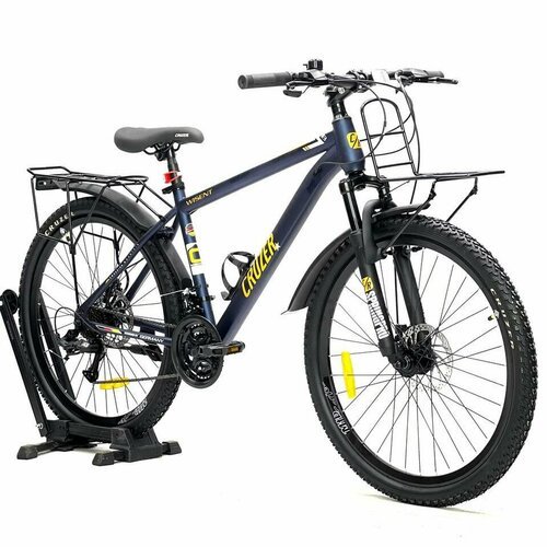 Велосипед горный 'Cruzer Wisest' 26' колеса, 17' рама, рост 140 - 185 см, синий цвет
