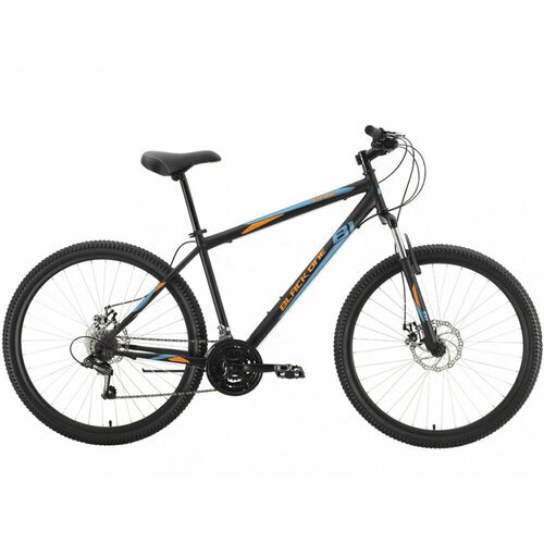 Black One Велосипед Black One Onix 27.5 D (рама 18', черный/оранжевый/синий )