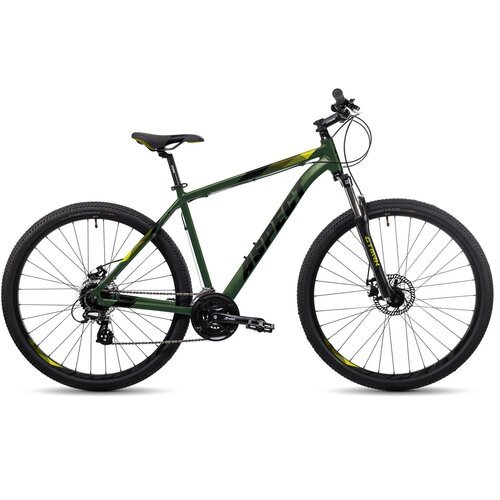 Велосипед ASPECT Ideal 29'-23г. (18' / зеленый-желтый )