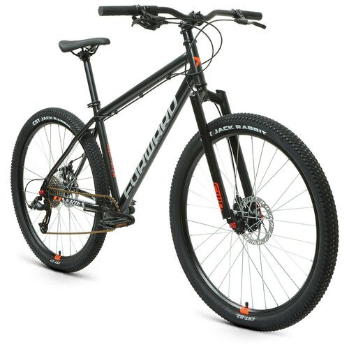 Велосипед горный FORWARD SPORTING 27,5 X 2021 черный/оранжевый
