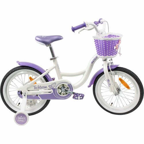 Детский велосипед TECH TEAM MERLIN бело-фиолетовый 16 ' NN001528 NN001528