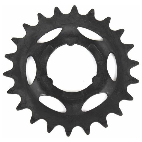 Звезда велосипедная задняя Shimano 22T (2.3 мм), сталь, черная, ASMGEAR22LP