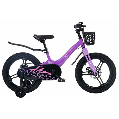 Детский велосипед Maxiscoo Jazz Pro 18' (2024) 18 Фиолетовый (115-130 см)