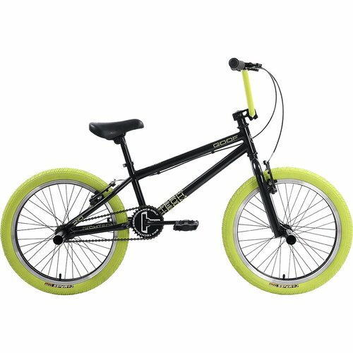 Велосипед TECH TEAM BMX GOOF черно-зеленый 20' NN007660 NN007660