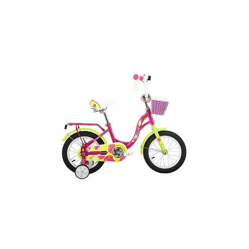 Велосипед детский Stels Mistery C 14' 2024 года глубокий розовый