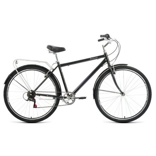 Городской велосипед SKIF DORTMUND 28 2.0 2022, IBK22OK28033, 28', 7 скоростей, темно-синий/белый