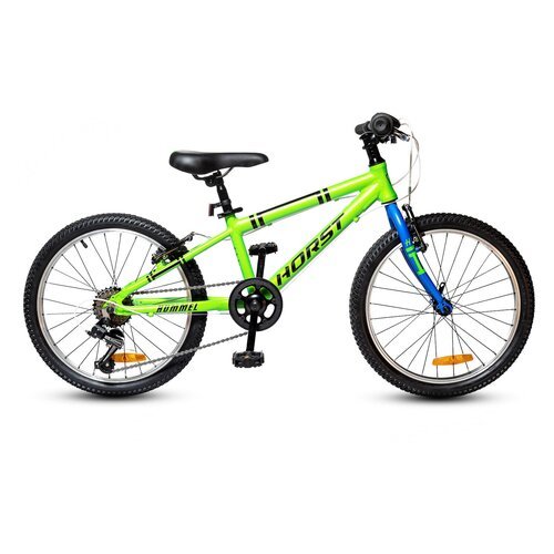 Детский велосипед Horst Hummel 20 (2022) зеленый/черный/синий