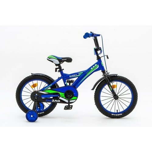 Велосипед 16 ZIGZAG SNOKY синий 2024