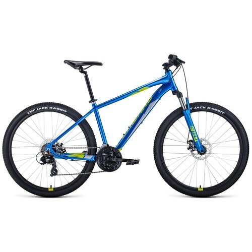 Велосипед Forward Apache 2.0 D 27.5 (2022) 21 синий/зеленый RBK22FW27334 (требует финальной сборки)