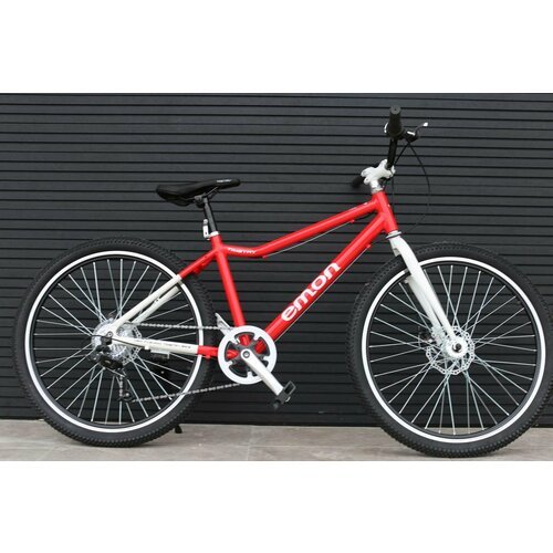 Велосипед горный Time Try TT072/7S 26' алюминиевая рама Спортивный Горный Взрослый Подростковый Детский, красный