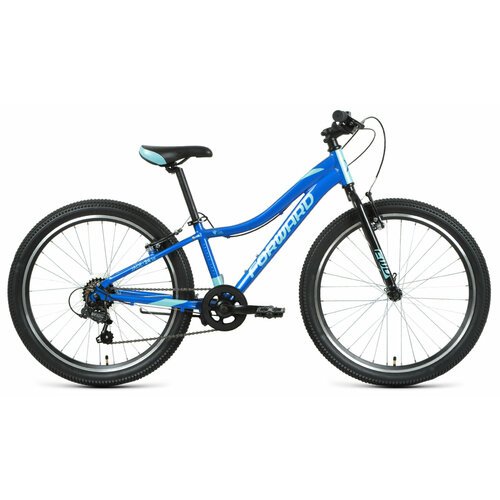 Подростковый велосипед Forward Jade 24 1.0 (2021) 24 Сине-бирюзовый (126-155 см)