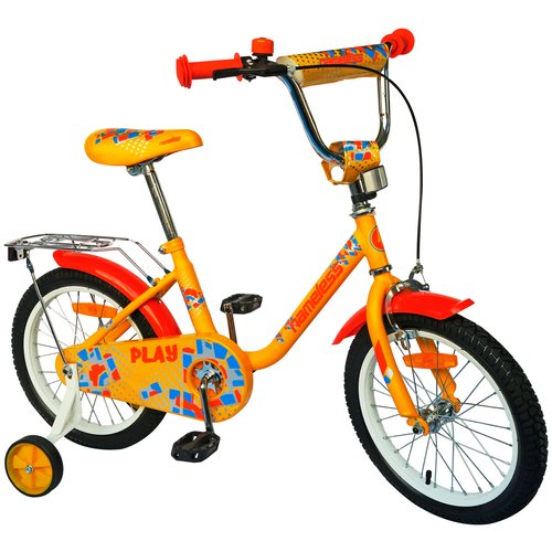 Велосипед Nameless Play 14' желто-оранжевый
