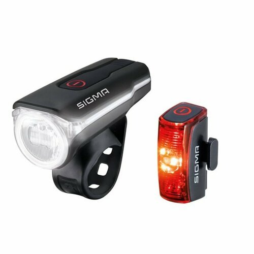 Фара и фонарь велосипедные SIGMA AURA LED 3 режима USB